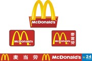 麦当劳标志矢量图