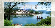 宏村风景图片 家居装饰画素材