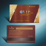 木板公司VIP卡模板