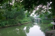 公园湖泊风景图片