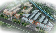 城镇规划建筑效果图 