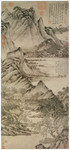 花溪渔隐图 王蒙国画高清图