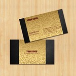 皮具公司名片设计素材