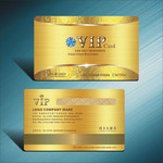 金贵VIP卡矢量素材