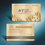 尊贵欧式VIP卡矢量图