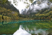 九寨沟风景图片素材