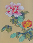 工笔花朵图片 古画大图