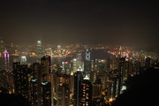 香港城市夜景图片
