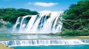 瀑布风景图片素材