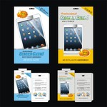 IPAD屏保包装矢量模板