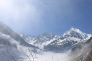海螺沟雪山风景图片下载