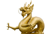 金龙雕塑图片素材