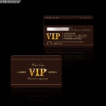 方格底纹VIP卡下载
