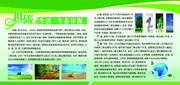 低碳环保宣传栏设计模板