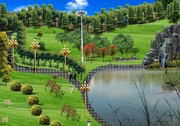 公园环艺景观设计效果图