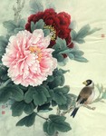 高清工笔牡丹花图片