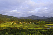 宏村景色素材图片 