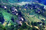 四川瓦屋山青龙村图片