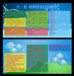世界环境日宣传栏素材