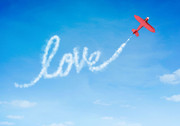 LOVE白云图案