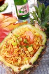 菠萝蛋炒饭图片素材