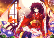 少女公主CG插画图片