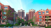 小区环境摄影图片 家居建筑图片