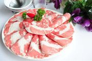 一碟牛肉卷图片素材