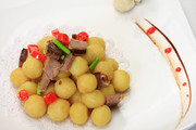 创意土豆烧肉图片