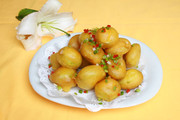 香芋地瓜丸甜点图片