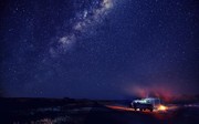 郊外星空图片素材