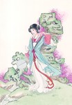 古代仕女图片素材