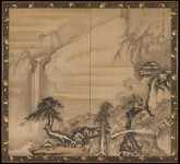 高清山水国画素材