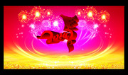 炫美2014马年晚会背景下载 