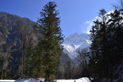 冬季雪山风景摄影图片
