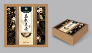 乌龙茗茶包装盒模板