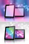 平板电脑IPAD矢量图