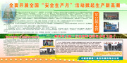 全国安全生产月活动宣传栏