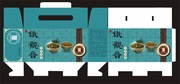 观音茶包装平面展开图