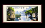 桂林风景中堂画图片下载