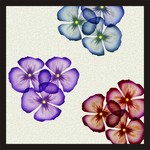 水彩花朵 装饰画素材