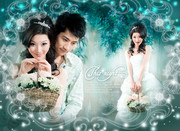 梦幻婚纱相册模板下载