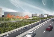 城市蜂窝建筑图片