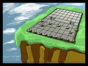 鼠绘棋盘矢量图