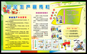 安全生产宣传展板下载