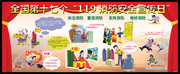 消防安全宣传展板模板