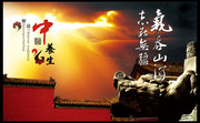 养生宣传展板下载