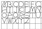 铁丝字母艺术字