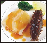蜜汁海参图片