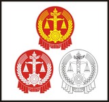 人民法院标志矢量